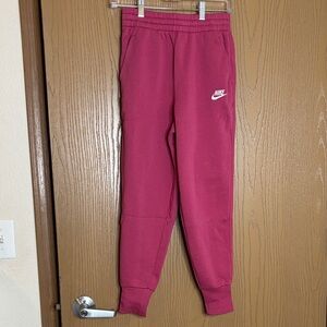 Nike Kids Fuchsia Sweatpants